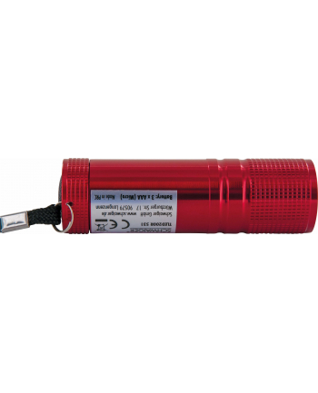 Schwaiger Led Flashlight Red Tled200R531