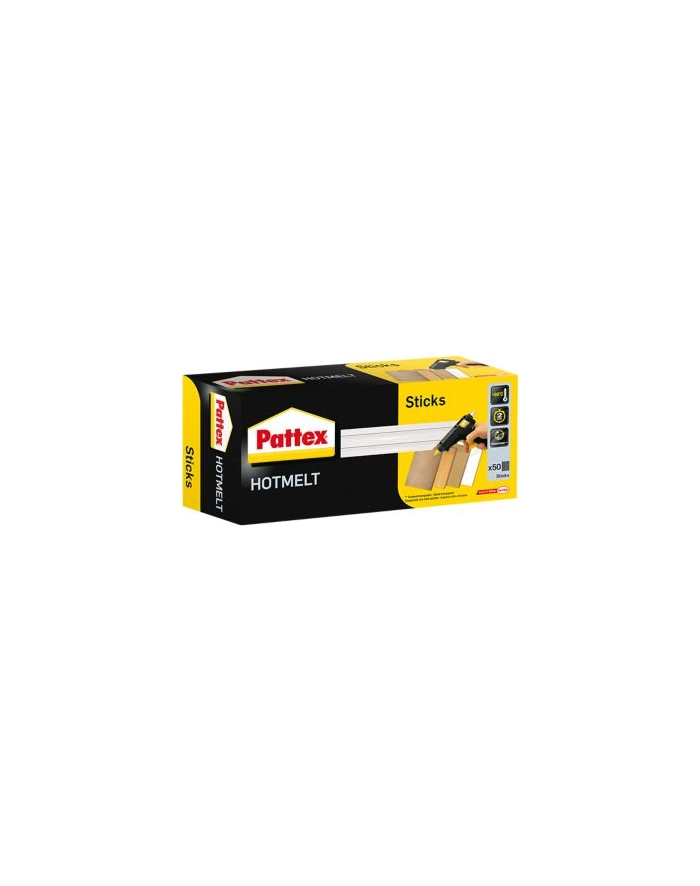 Pattex Wkłady do pistoletu do klejenia na gorąco 500 g, 250 mm, średnica 11 mm PTK 05 główny