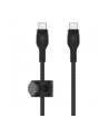 belkin Kabel BoostCharge USB-C/USB-C silikonowy w oplocie 2m, czarny - nr 18