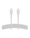 belkin Kabel BoostCharge USB-C/USB-C silikonowy w oplocie 2m, biały - nr 17