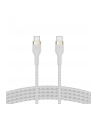 belkin Kabel BoostCharge USB-C/USB-C silikonowy w oplocie 2m, biały - nr 24