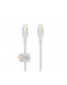 belkin Kabel BoostCharge USB-C/USB-C silikonowy w oplocie 2m, biały - nr 7