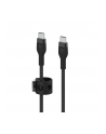 belkin Kabel BoostCharge USB-C/USB-C silikonowy w oplocie 1m, czarny - nr 10