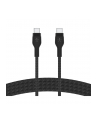 belkin Kabel BoostCharge USB-C/USB-C silikonowy w oplocie 1m, czarny - nr 26