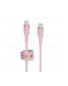 belkin Kabel BoostCharge USB-C/USB-C silikonowy w oplocie 1m, różowy - nr 2