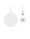 belkin Ładowarka bezprzewodowa 10W + zasilacz QC 3.0 + kabel, biała - nr 32