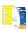 Herma Etykieta okrągła ø 19mm żółty papier 1280szt. 2251 - nr 20