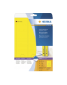 Herma Etykiety kolorowe Special 5136 na segregatory A4 żółte 61 x 297mm papier matowy nieprzejrzysty 60szt. zaokrąglone narożniki 5136 - nr 1