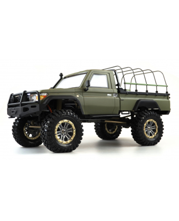 Amewi Model Samochodu Rc Amxrock Rcx10Ps Scale Crawler Pick Up Mattgrün 1:10 Rtr Szczotkowy 2 4 Ghz nr 1