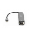 Digitus Stacja dokująca USB Typ C 5 portów 4K 30Hz HDMI 3x USB3.0 RJ45 srebrna (DA70892) - nr 29