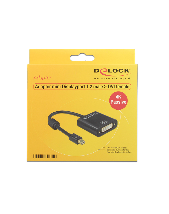 Delock Adapter AV mini DP - DVI 24+5 żeński (62605) główny
