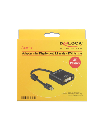 Delock Adapter AV mini DP - DVI 24+5 żeński (62605)