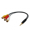 Lindy AV Adapter Cable - Stereo & Composite Video (35539) - nr 3