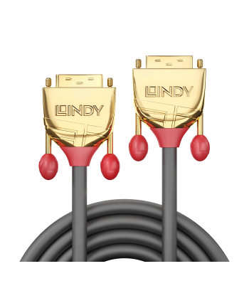 Lindy Kabel DVI-D DVI-D Dual Link złoty 3m (36203)
