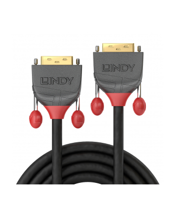 Lindy 36240 Kabel DVI-D Single Link Anthra Line 10m (ly36240)