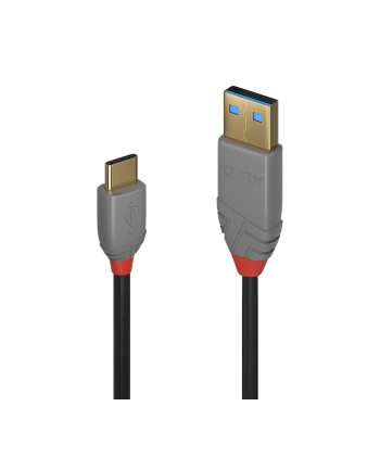 Lindy 36887 Kabel USB 2.0 A-C Anthra Line 2m (ly36887)