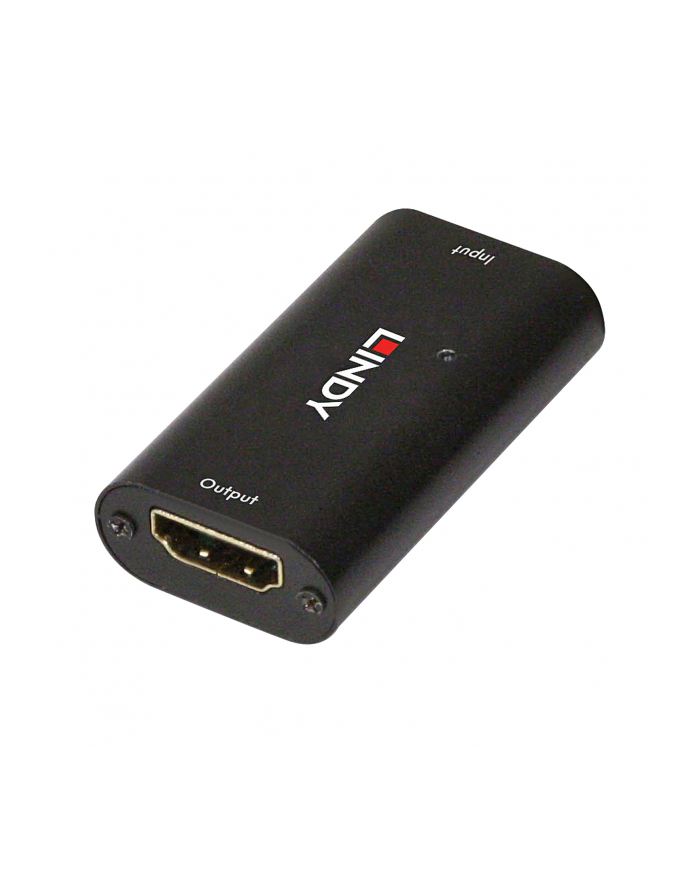 Lindy Przedłużacz HDMI 2.0 wzmacniacz sygnału 18G do 40m (38211) główny