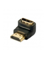 Lindy Przejściówka (łącznik) kątowy dolny gniazdo HDMI - wtyk HDMI 41085 - nr 2