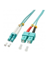 Lindy 46395 Kabel optyczny światłowód LC SC OM3 niebieski 15m (ly46395) - nr 2