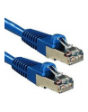 Lindy 47145 Kabel sieciowy (skrętka) RJ45 Cat.6a S/FTP LS0H, Niebieski - 0,3m - nr 10