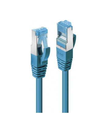 Lindy 47145 Kabel sieciowy (skrętka) RJ45 Cat.6a S/FTP LS0H, Niebieski - 0,3m
