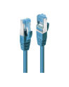Lindy 47145 Kabel sieciowy (skrętka) RJ45 Cat.6a S/FTP LS0H, Niebieski - 0,3m - nr 14