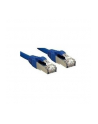 Lindy 47145 Kabel sieciowy (skrętka) RJ45 Cat.6a S/FTP LS0H, Niebieski - 0,3m - nr 6