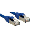 Lindy 47145 Kabel sieciowy (skrętka) RJ45 Cat.6a S/FTP LS0H, Niebieski - 0,3m - nr 7