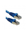Lindy 47155 Kabel sieciowy (skrętka) RJ45 Cat.6a S/FTP LS0H, Niebieski - 20m - nr 2
