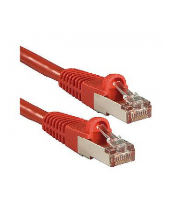 Lindy 47163 Kabel sieciowy skrętka RJ45 Cat.6a S/FTP LS0H Czerwony 1,5m (ly47163)