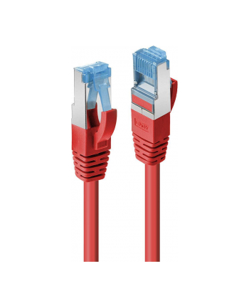 Lindy 47165 Kabel sieciowy (skrętka) RJ45 Cat.6a S/FTP LS0H, Czerwony - 3m