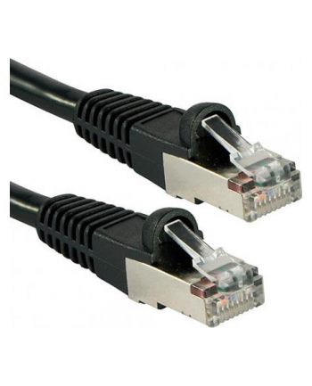 Lindy 47178 Kabel sieciowy (skrętka) RJ45 Cat.6a S/FTP LS0H, Czarny - 1,5m