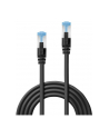 Lindy 47186 Kabel sieciowy (skrętka) RJ45 Cat.6a S/FTP LS0H, Czarny - 30m - nr 7