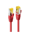 Lindy 47300 Kabel sieciowy (skrętka) Cat.7 S/FTP LS0H, RJ45 (Cat.6a), Czerwony - 20m - nr 5