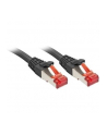 Lindy 47390 Kabel sieciowy (skrętka) RJ45 Cat.6 S/FTP TPE, Czarny - 0,3m - nr 2
