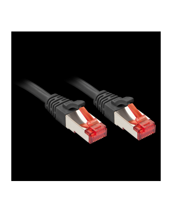 Lindy 47390 Kabel sieciowy (skrętka) RJ45 Cat.6 S/FTP TPE, Czarny - 0,3m