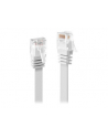 Lindy 47502 Kabel sieciowy (skrętka) RJ45 Cat.6 U/UTP, płaski, Biały - 2m - nr 7