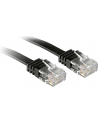 Lindy 47525 Kabel sieciowy (skrętka) RJ45 Cat.6 U/UTP, płaski, Czarny - 10m - nr 3