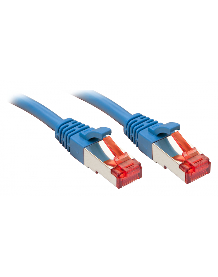 Lindy 47722 Kabel sieciowy (skrętka) Cat.6 S/FTP, niebieski - 7,5m główny