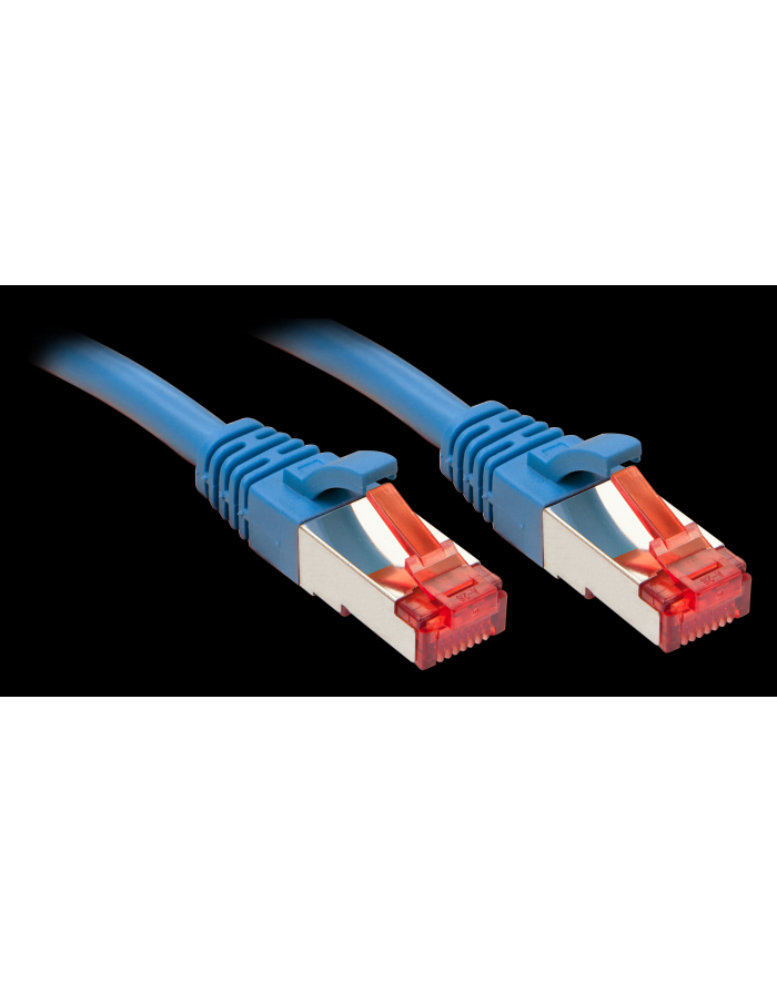 Lindy 47724 Kabel sieciowy (skrętka) Cat.6 S/FTP, niebieski - 15m główny