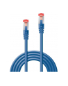 Lindy 47724 Kabel sieciowy (skrętka) Cat.6 S/FTP, niebieski - 15m - nr 7