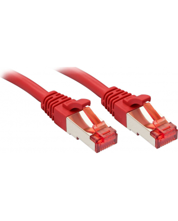 Lindy 47737 Kabel sieciowy (skrętka) Cat.6 S/FTP, czerwony - 7,5m