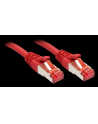Lindy 47739 Kabel sieciowy (skrętka) Cat.6 S/FTP, czerwony - 15m - nr 3