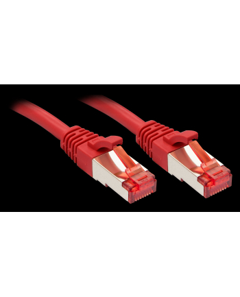 Lindy 47739 Kabel sieciowy (skrętka) Cat.6 S/FTP, czerwony - 15m
