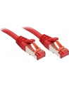 Lindy 47741 Kabel sieciowy (skrętka) Cat.6 S/FTP, czerwony - 30m - nr 6