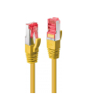 Lindy 47769 Kabel sieciowy (skrętka) Cat.6 S/FTP, żółty - 15m - nr 12
