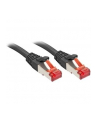 Lindy 47776 Kabel sieciowy (skrętka) Cat.6 S/FTP, czarny - 0,5m - nr 3