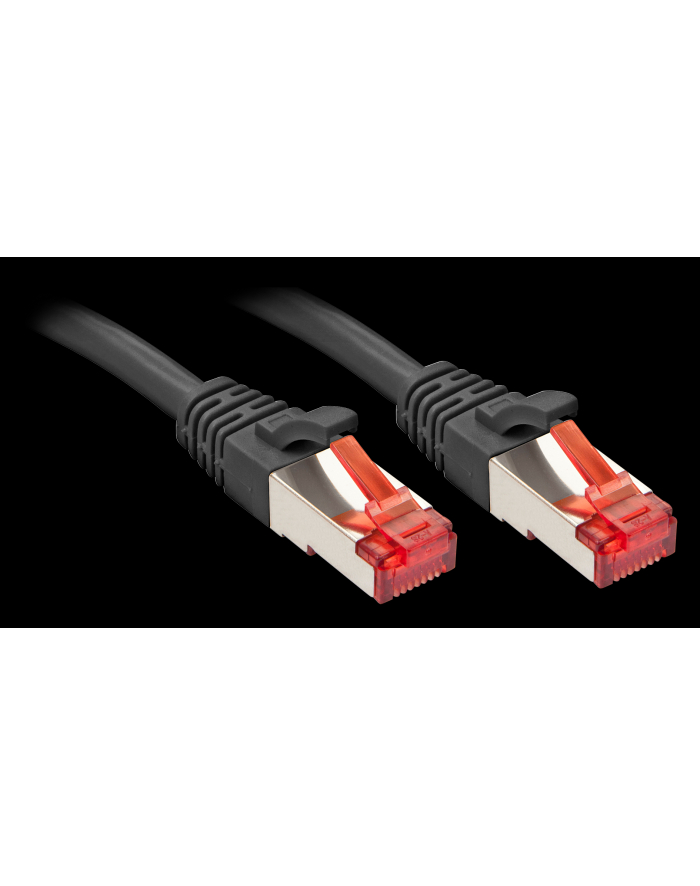 Lindy 47786 Kabel sieciowy (skrętka) Cat.6 S/FTP, czarny - 30m główny