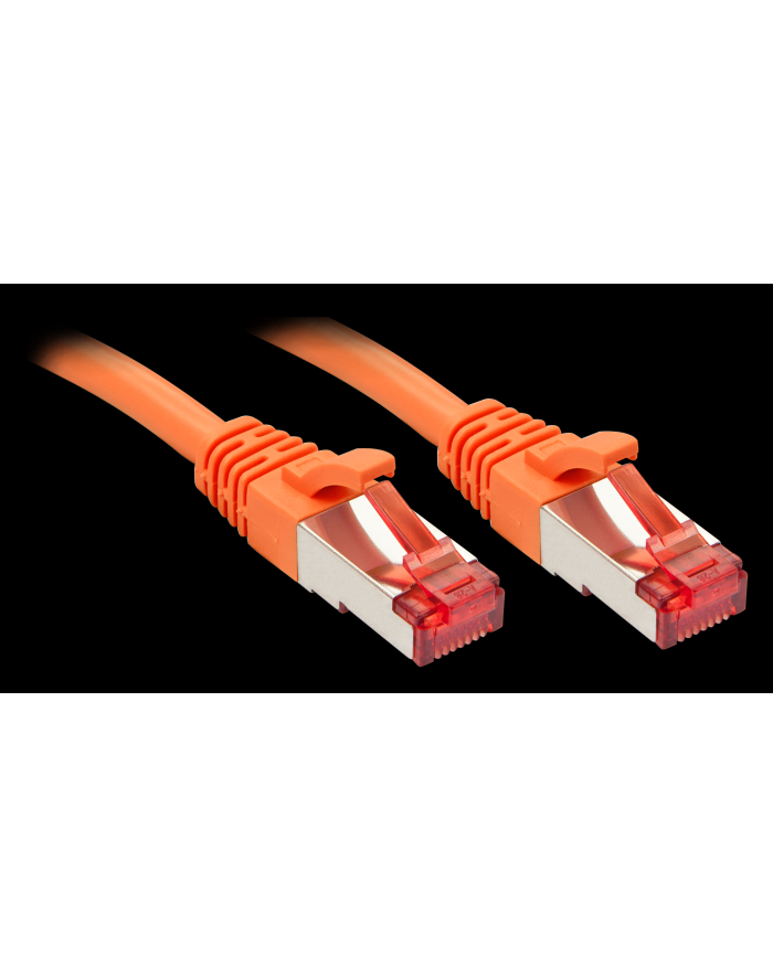 Lindy 47815 Kabel sieciowy (skrętka) Cat.6 S/FTP, pomarańczowy - 20m główny