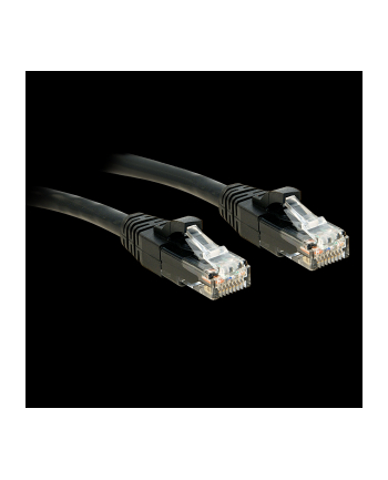 Lindy 48085 Kabel sieciowy skrętka CAT6 U/UTP czarny 30m